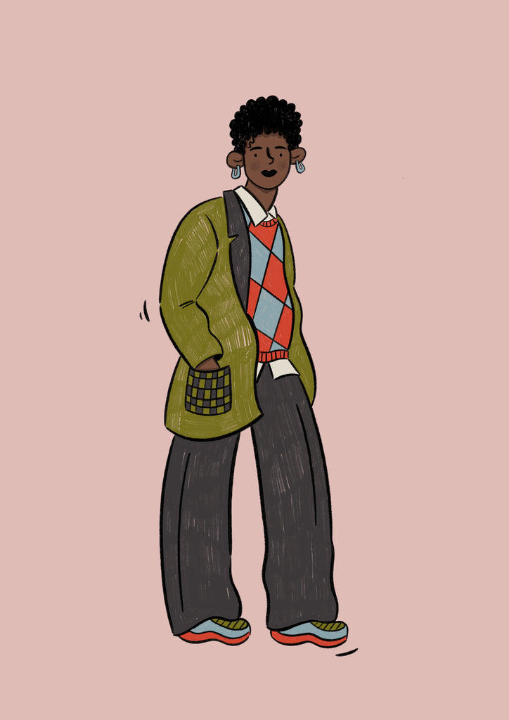 Fashion Illustration - Brogues